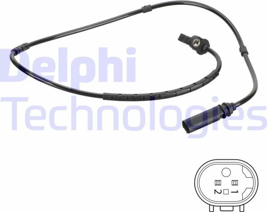 DELPHI SS20751 Sensore velocità ruota OE 34526791225 compatibile con Serie 3 F30, Serie 3 F34, Serie 3 F31, 4 F36, 4 F32, 4 F33, 2 F22, 2 F23, 1 F21, 1 F20