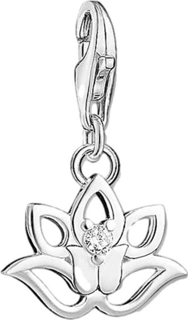 Thomas Sabo Damen Charms Charm-Anhänger Lotos Blüte Produktbild 