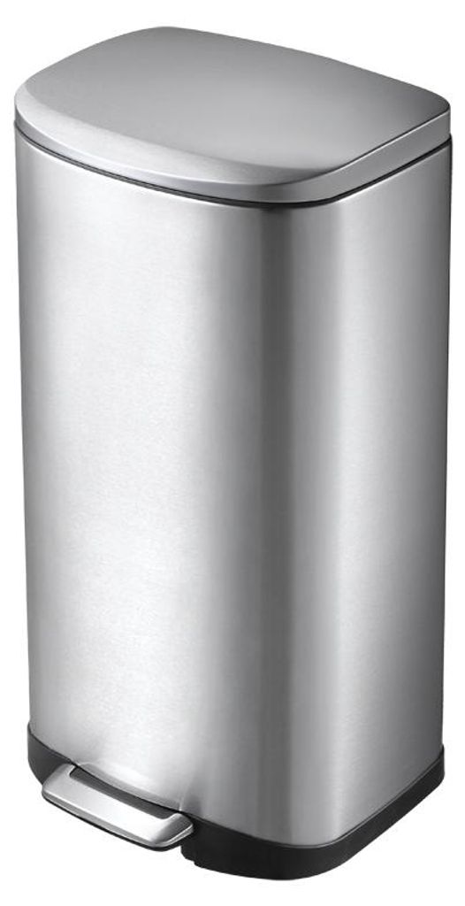 EKO - Della Treteimer 35 Liter - Stainless steel Plastic - Matt Edelstahl