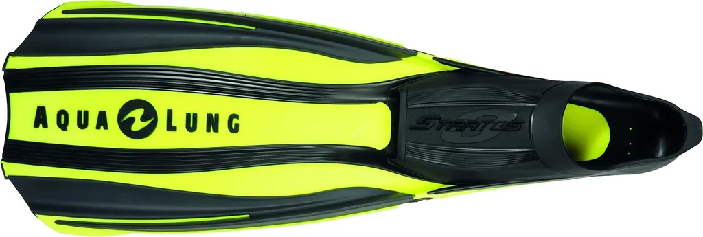 Palmes Aqualung Stratos 3 jaunes 42/43 anti-crampe pour la plongée