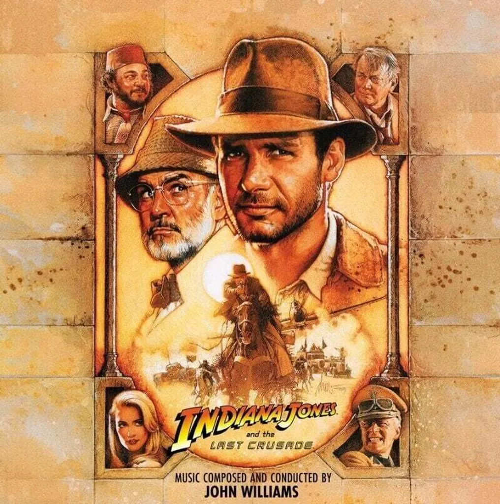 2 Vinyles 33t BO Indiana Jones dernière croisade John Williams Collector