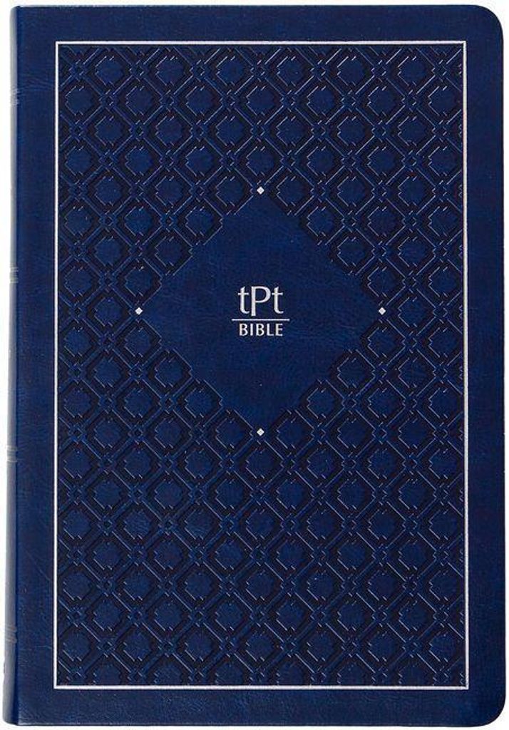 The Passion Translation New Testament (2020 Edition) Giant Print Indigo