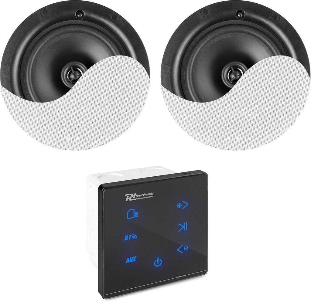 Power Dynamics PL-A50B, 2.0 Kanäle, 20 W, D, 0,03%, 98 dB, Produktbild 