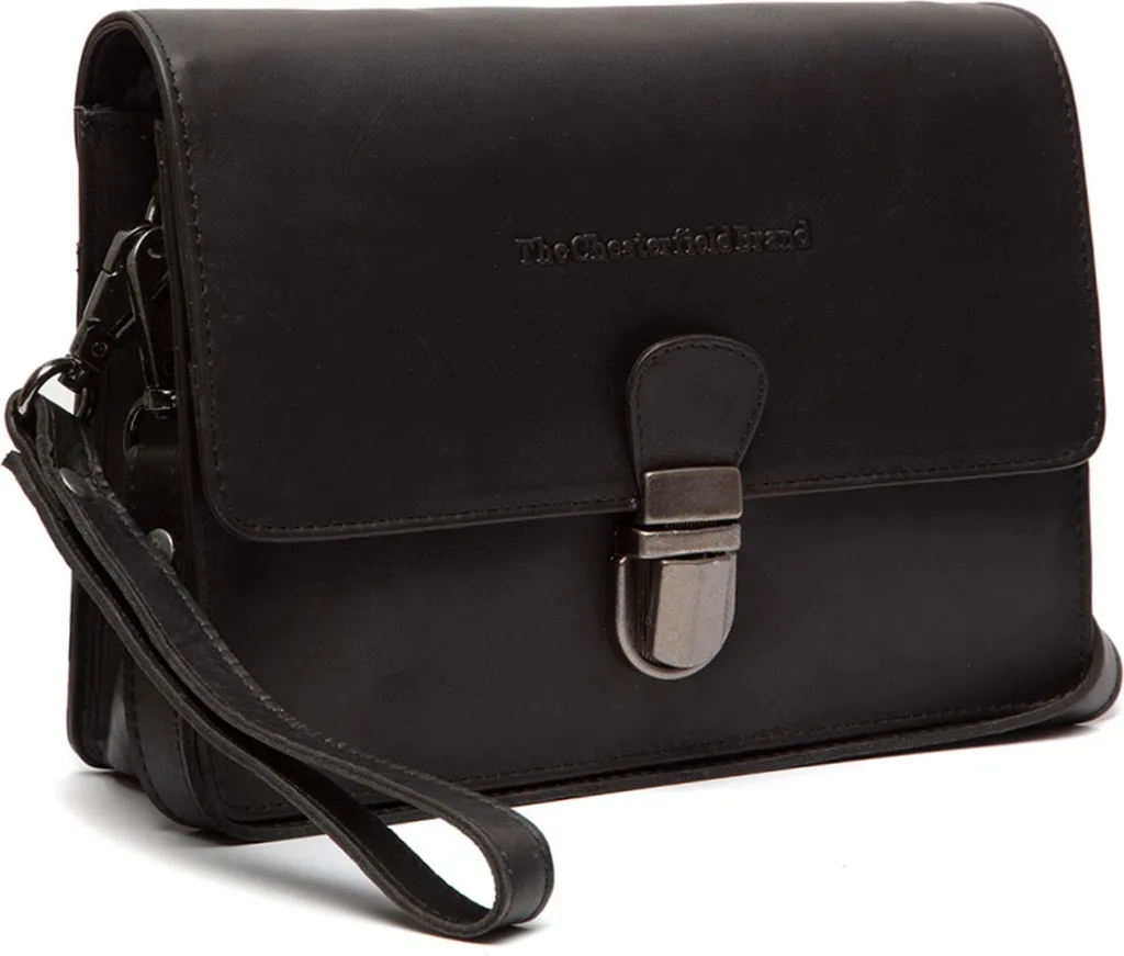 Sac à épaule Lucca noir : rangez vos essentiels en toute sécurité