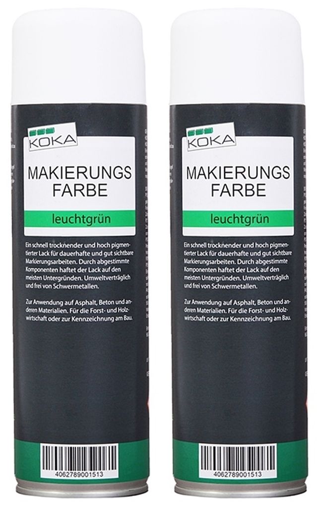 Markierungsfarbe Leuchtgrün 2 Stück