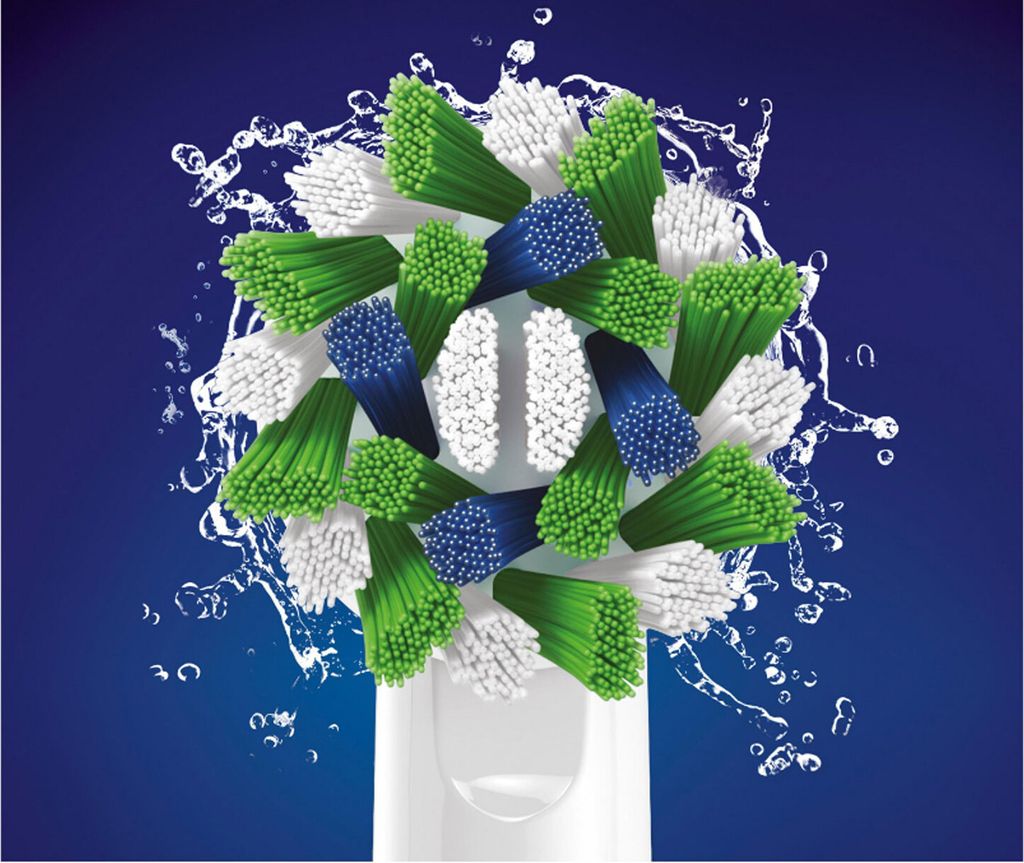Oral B Cross Action Cleanmaximiser 10 PACK White 10er Pack Produktbild 28