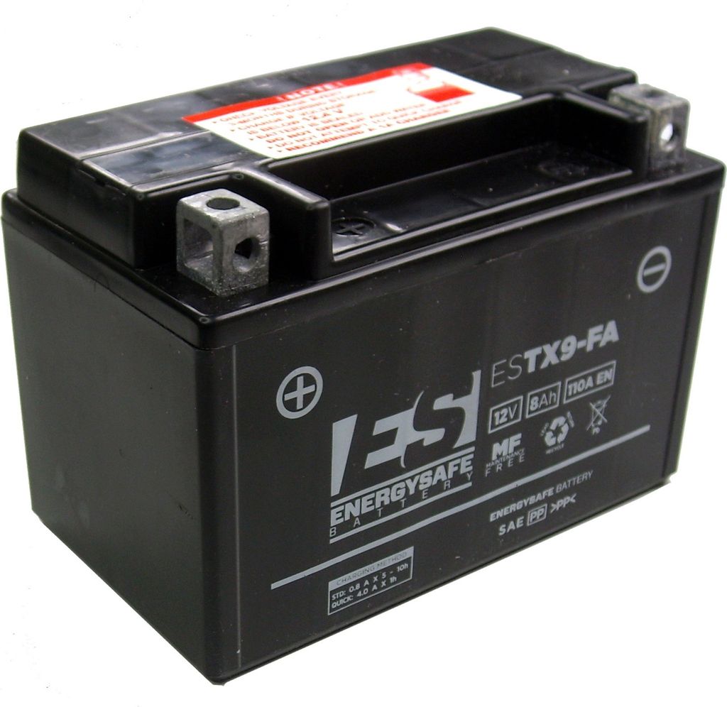 ES Energy Safe Batterie ENERGYSAFE ESTX9-B4 (WC) AGM / Gel 12V/8AH (10 Std. Artikeltext)