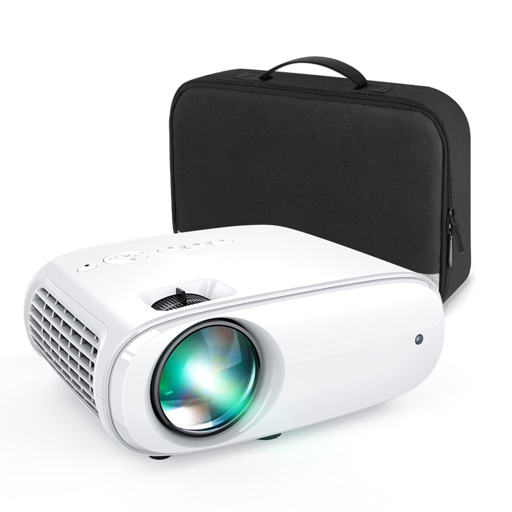 Tragbarer LED Projektor Mini Beamer Heimkino Multimedia HD 1080P USB HDMI AV DE 
