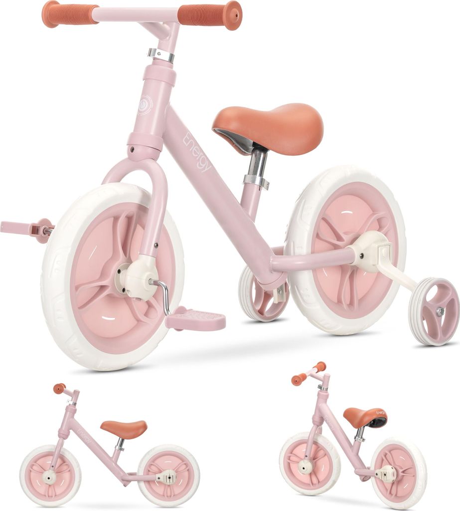 Lorelli ENERGY 2v1 odrážadlo a bicykel s pedálmi + pomocné Obrázok produktu 