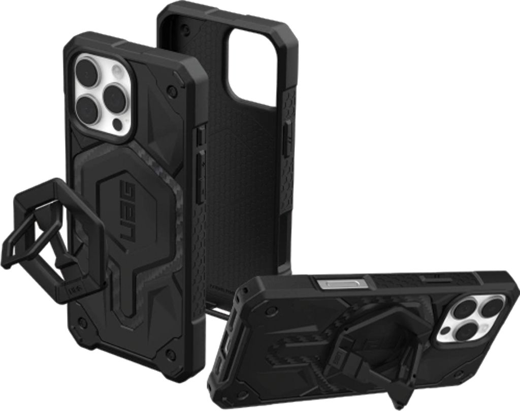 Urban Armor Gear Monarch Pro Mag, Cover, Apple, iPhone 16 Pro Max, 17,5 cm (6.9"), Schwarz