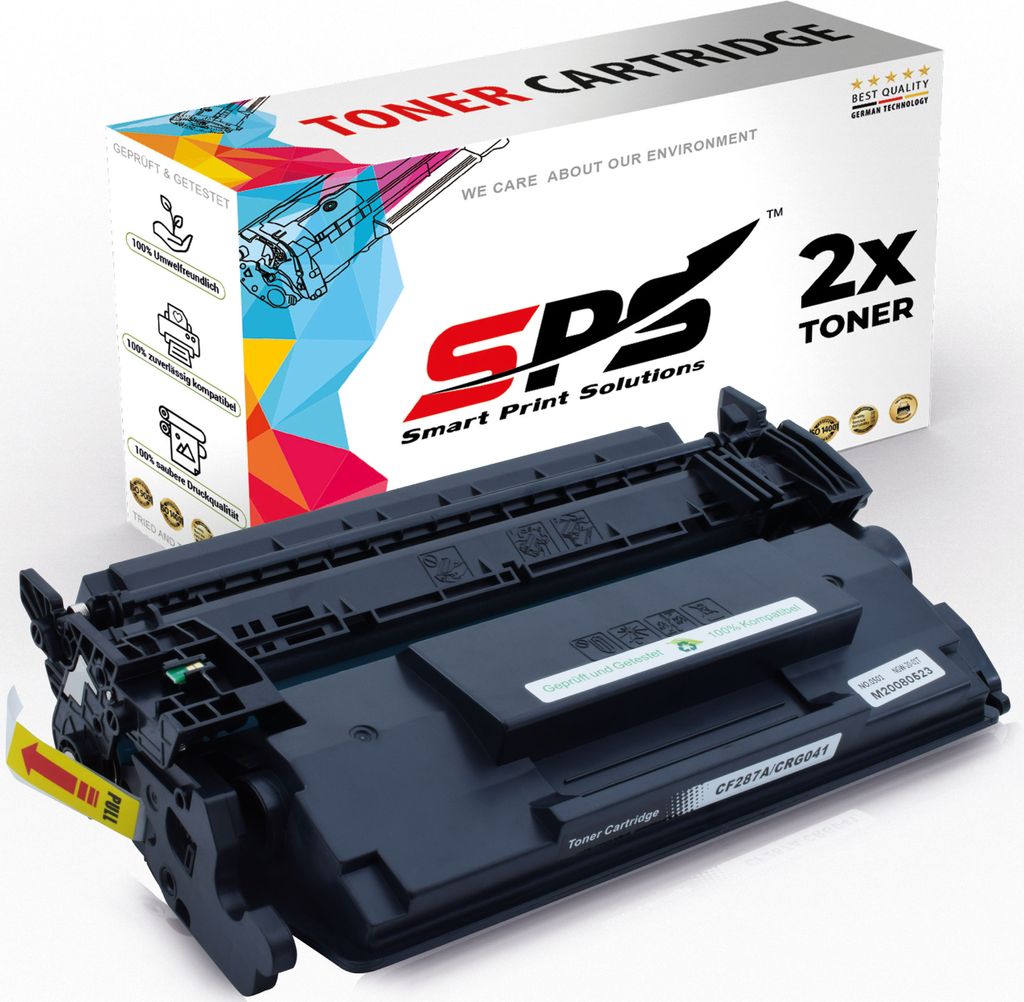 2x Kompatibel Canon CRG041 Toner Schwarz für Canon iSENSYS MF525dw