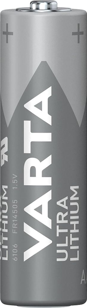 1x2 Varta Ultra Lithium Mignon AA LR 6 Produktbild 