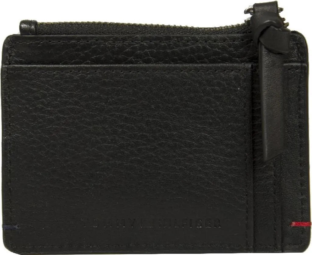 Porte-cartes en cuir pour homme Tommy Hilfiger compact et chic