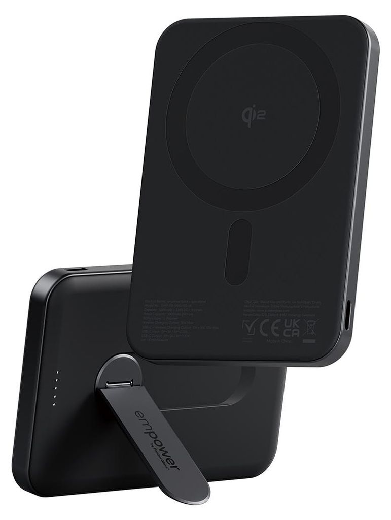 PanzerGlass empower Powerbank w. Spin Stand 5000mAh Space Black