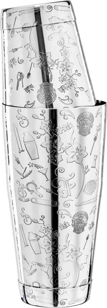 Cocktail shaker - Collabo TIN oN TIN Edelstahl - 28oz/18oz Produktbild 