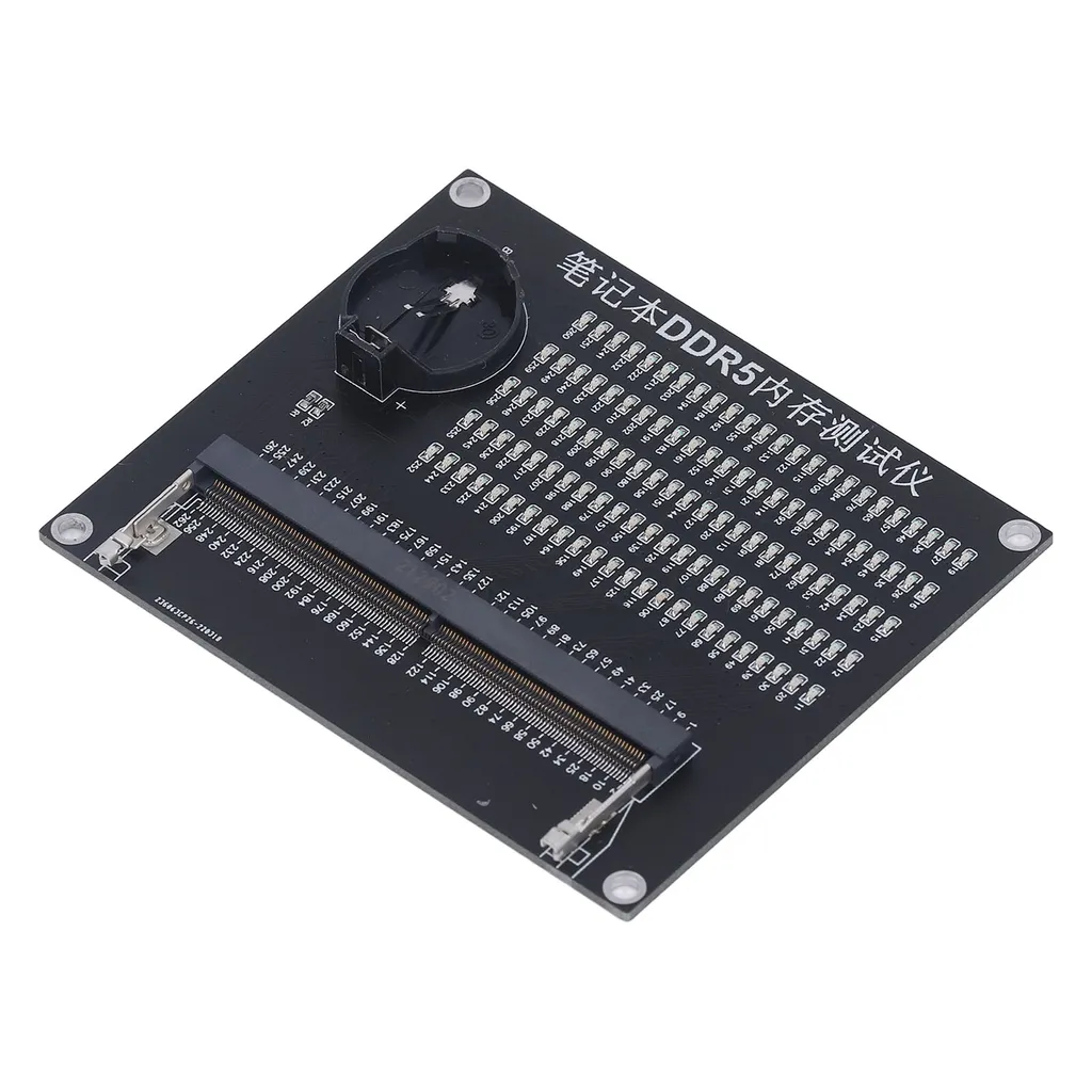 Testeur de slot mémoire DDR5 LED pour réparation de carte mère de PC portable
