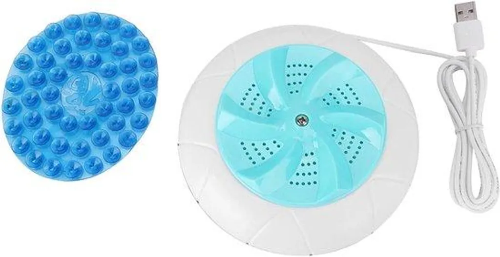 Machine à laver portable USB à ultrasons de 5L pour voyage et camping