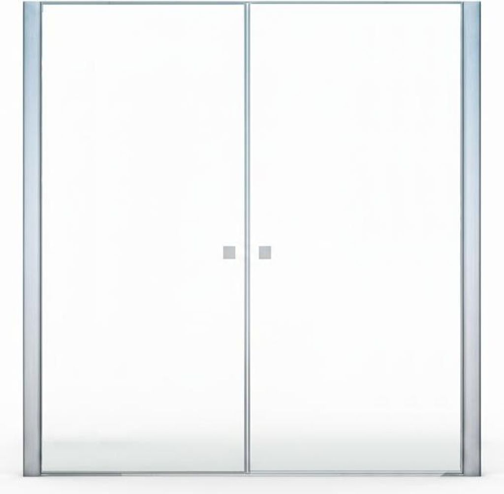Glaszentrum Hagen 185x195 cm Zeus Duschtür 8mm ESG