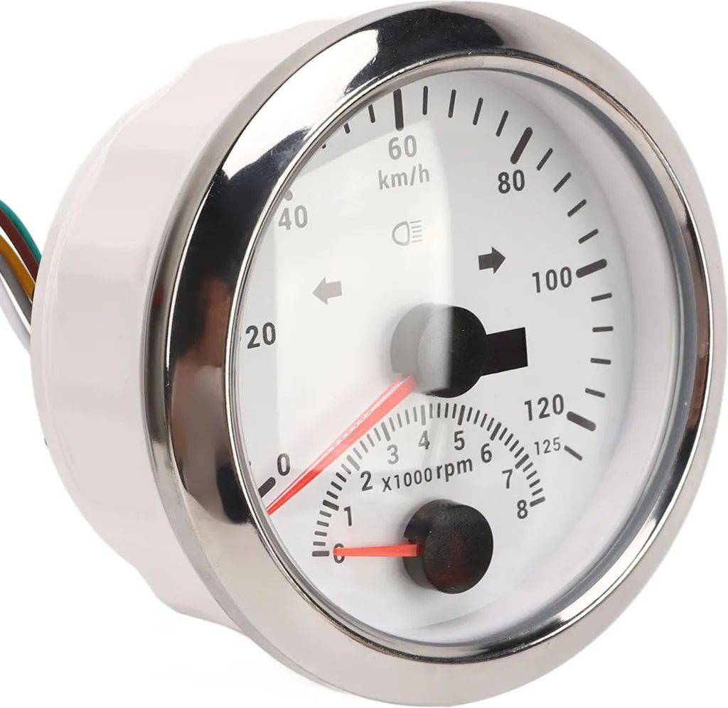 Compteur vitesse GPS 85mm 8000 tr/min : fini les erreurs de mesure