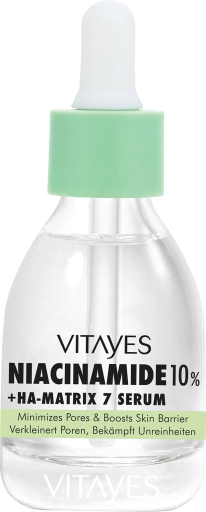 Vitayes b!right 10% Niacinamide & Hyaluronsäure Serum - Produktbild