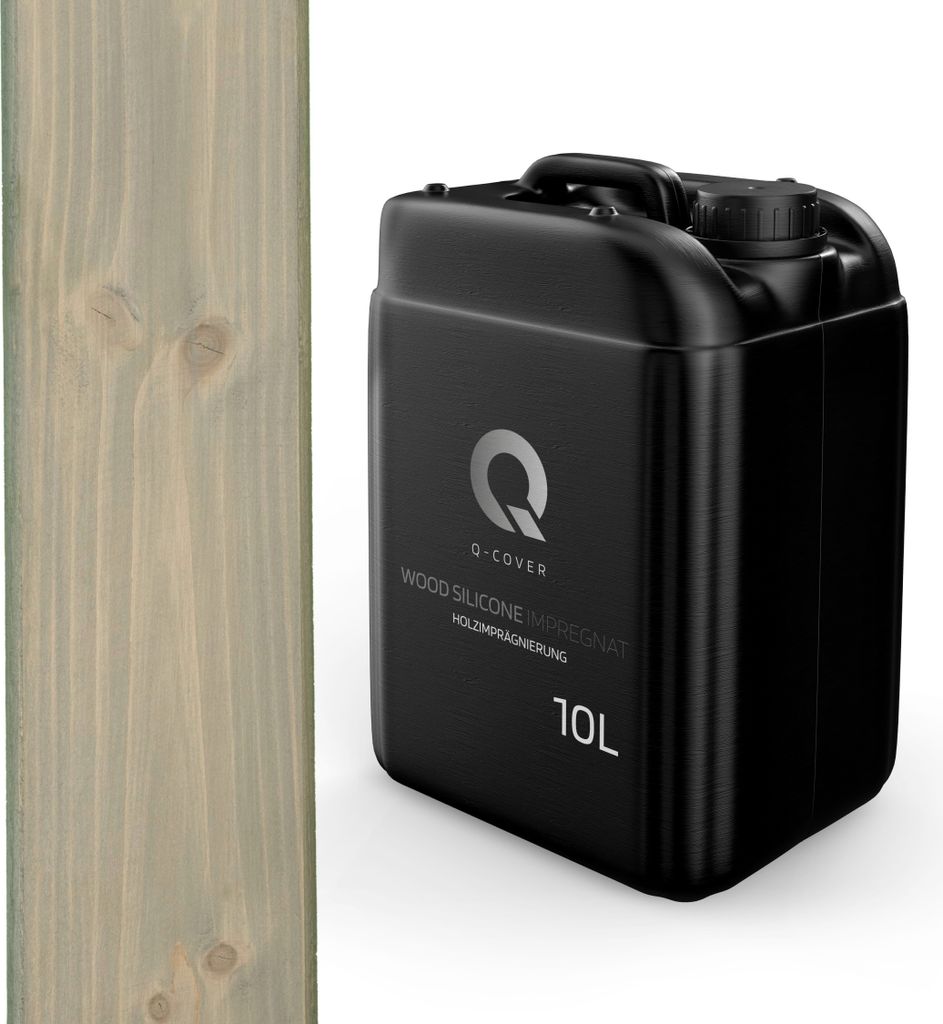 Holzimprägnierung | Hellgrau 10L 2In1 Holzschutz  Produktbild 