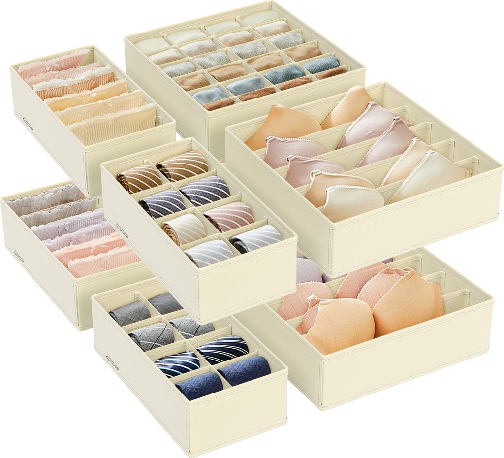 SONGMICS Unterwäsche-Organizer, Aufbewahrungsbox, 8er Set, Produktbild 8