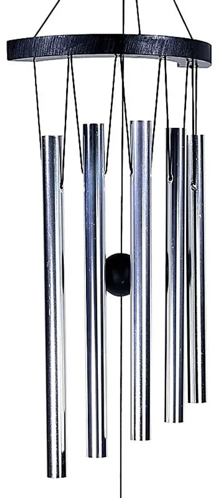 Carillon à Vent Zen Yin Yang - Déco Relaxante pour Balcon de 35 cm