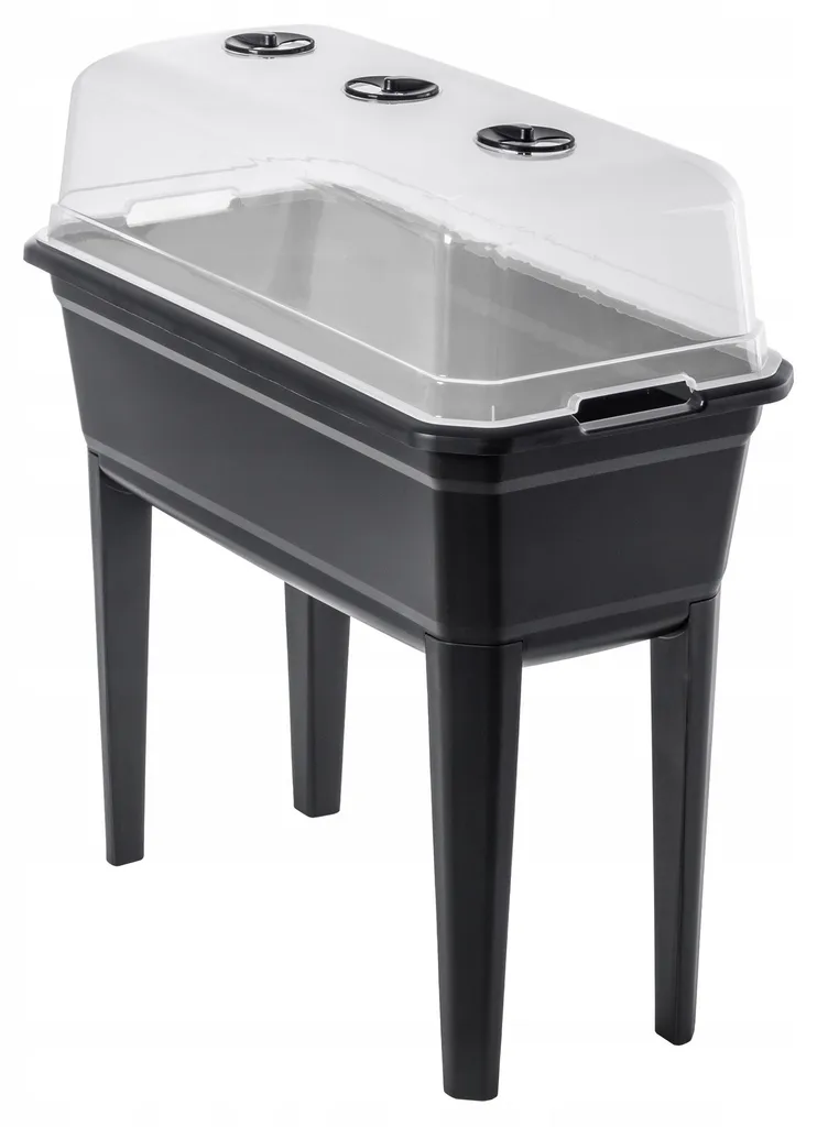 Mini-serre avec Aération Ajustable et Structure Haute de 75 cm en 42L - 4