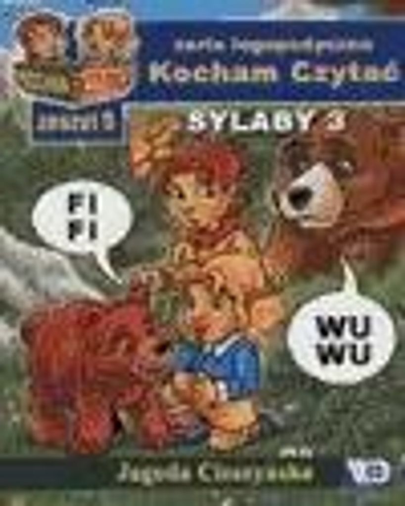 Kocham Czytać Zeszyt 5 Sylaby 3 (F, W)
