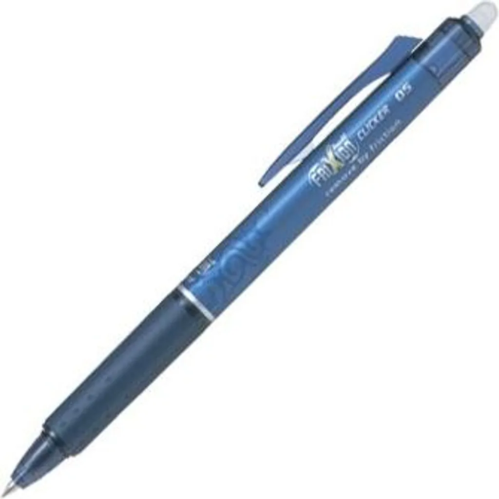 Stylo FriXion Clicker pointe moyenne avec mécanisme clic et grip souple