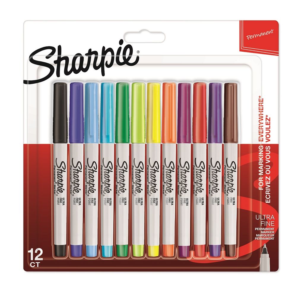 Marker permanentny Sharpie Ultra Fine opakowanie blister 12 Zdjęcie produktu 1