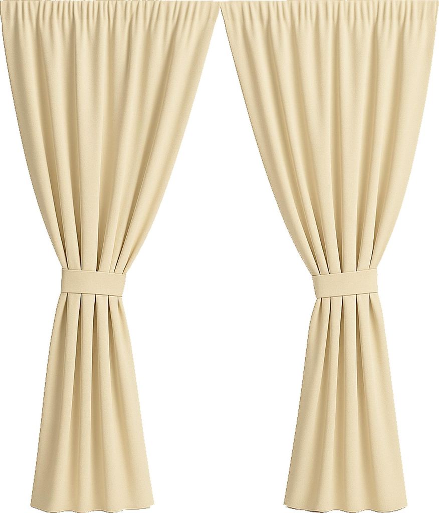 Gartenvorhang 2 Stück 155x220cm, Garten Vorhang Beige, wasserdichter Außenvorhang, Außenvorhang, Terrasse Vorhang, Balkon Vorhang