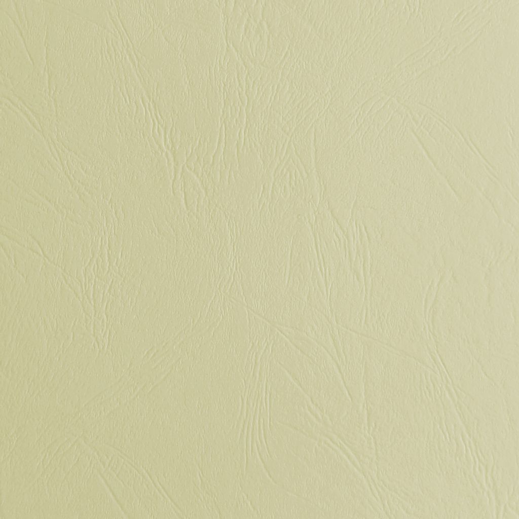 Ösenmappe, Lederstruktur, 1mm, Farbe perlweiß, glasklare Folie, VPE= 100 St.