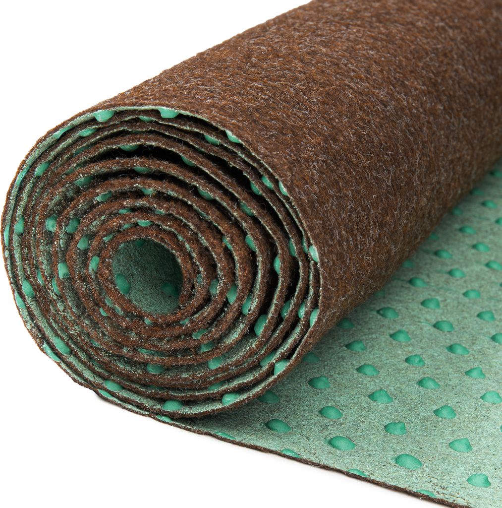 Rasenteppich Braun Höhe:6 mm Kunstrasenteppich mit Noppen Wetterfest Balkon Terrasse Garten 200 x 1050