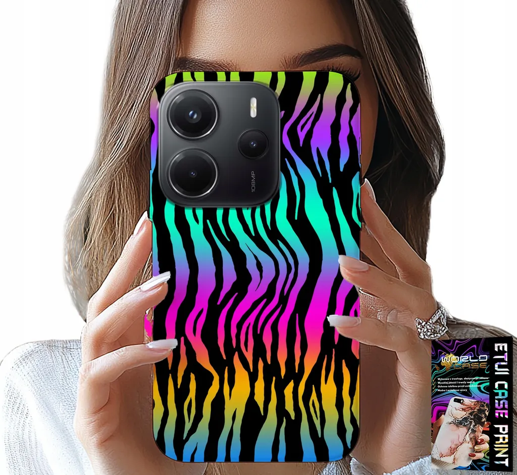 Xiaomi Note 14 4G Cover Astratta Foil - Protezione Totale e Stile