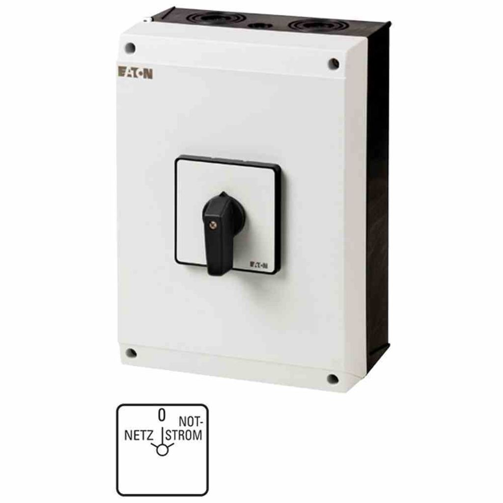 Eaton T5-4-8902/I5 Elektroschalter Kippschalter 4P Schwarz