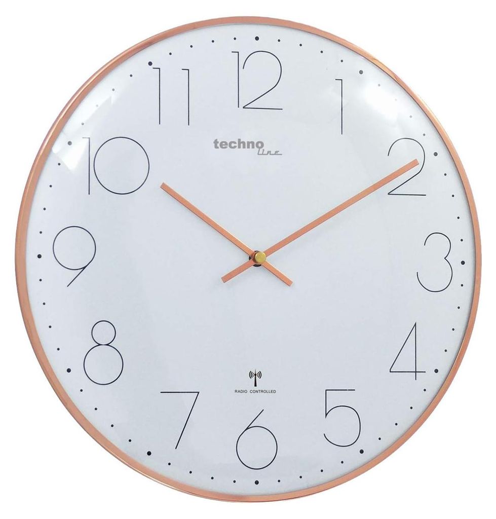 Orologio da parete radiocomandato TECHNOLINE, rosé Immagine del prodotto 