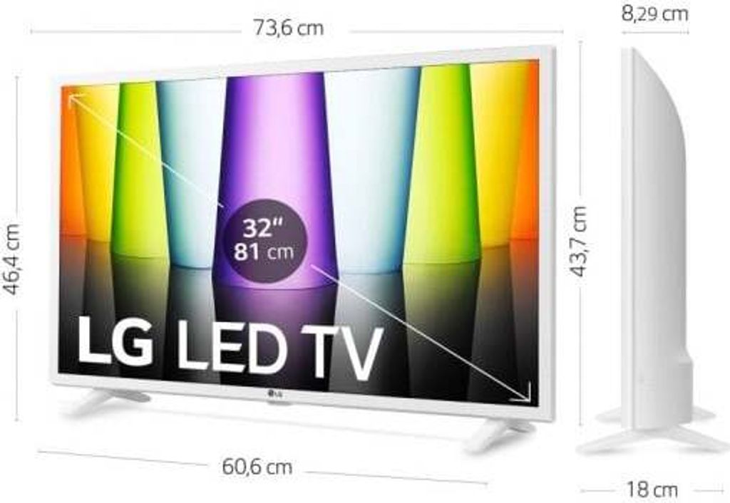 LG 32LQ63806LC Fernseher 81,3 cm (32 Zoll) Full HD Smart-TV Produktbild 25