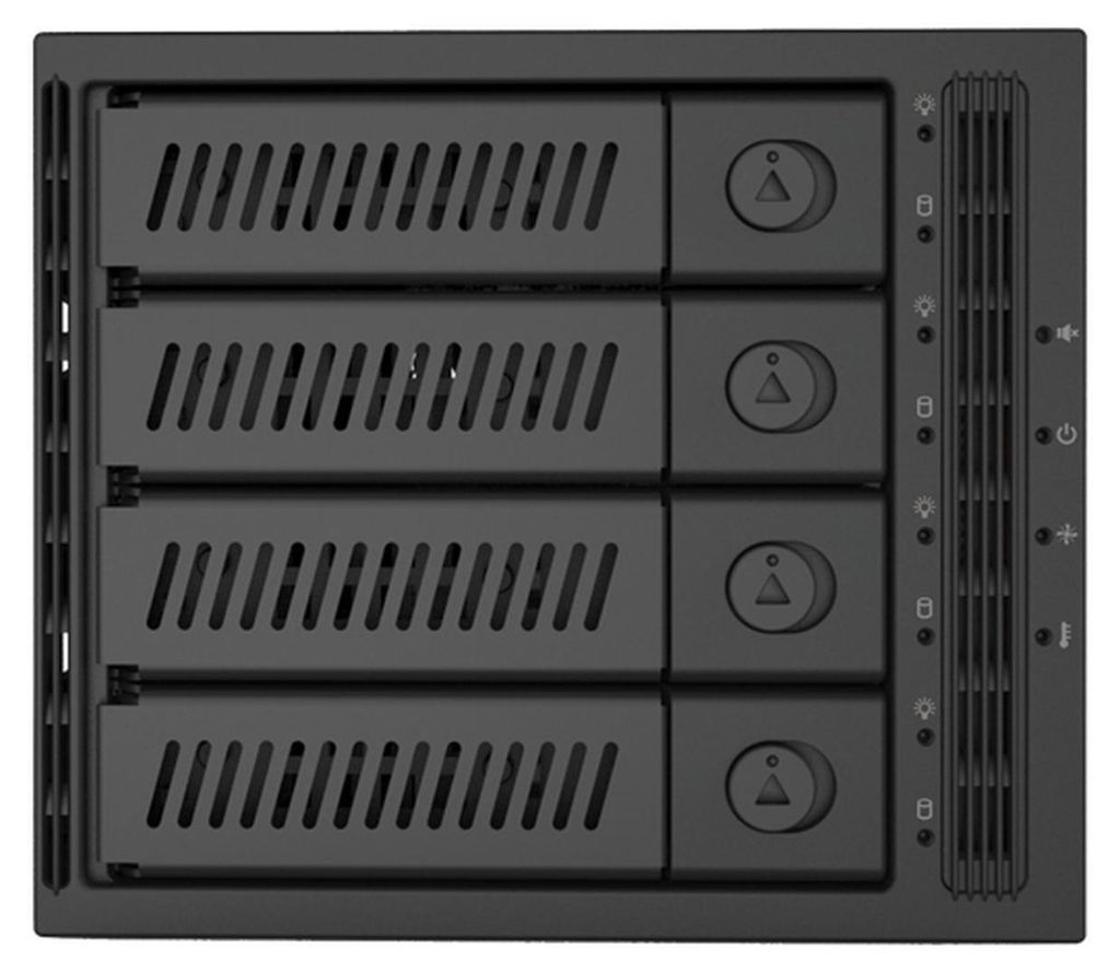 Chieftec CMR-3141SAS, Czarny, SECC, 1 went., 8 cm, 12 Zdjęcie produktu 