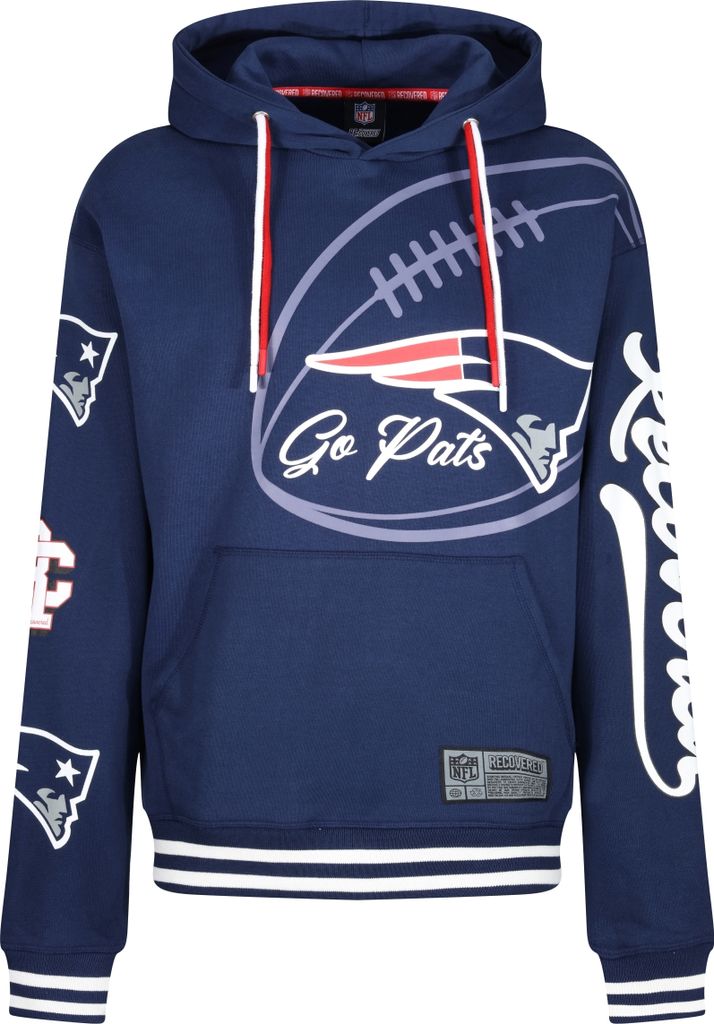 Recovered Hoodie NFL Patriots Go Pats für alle New England Produktbild 