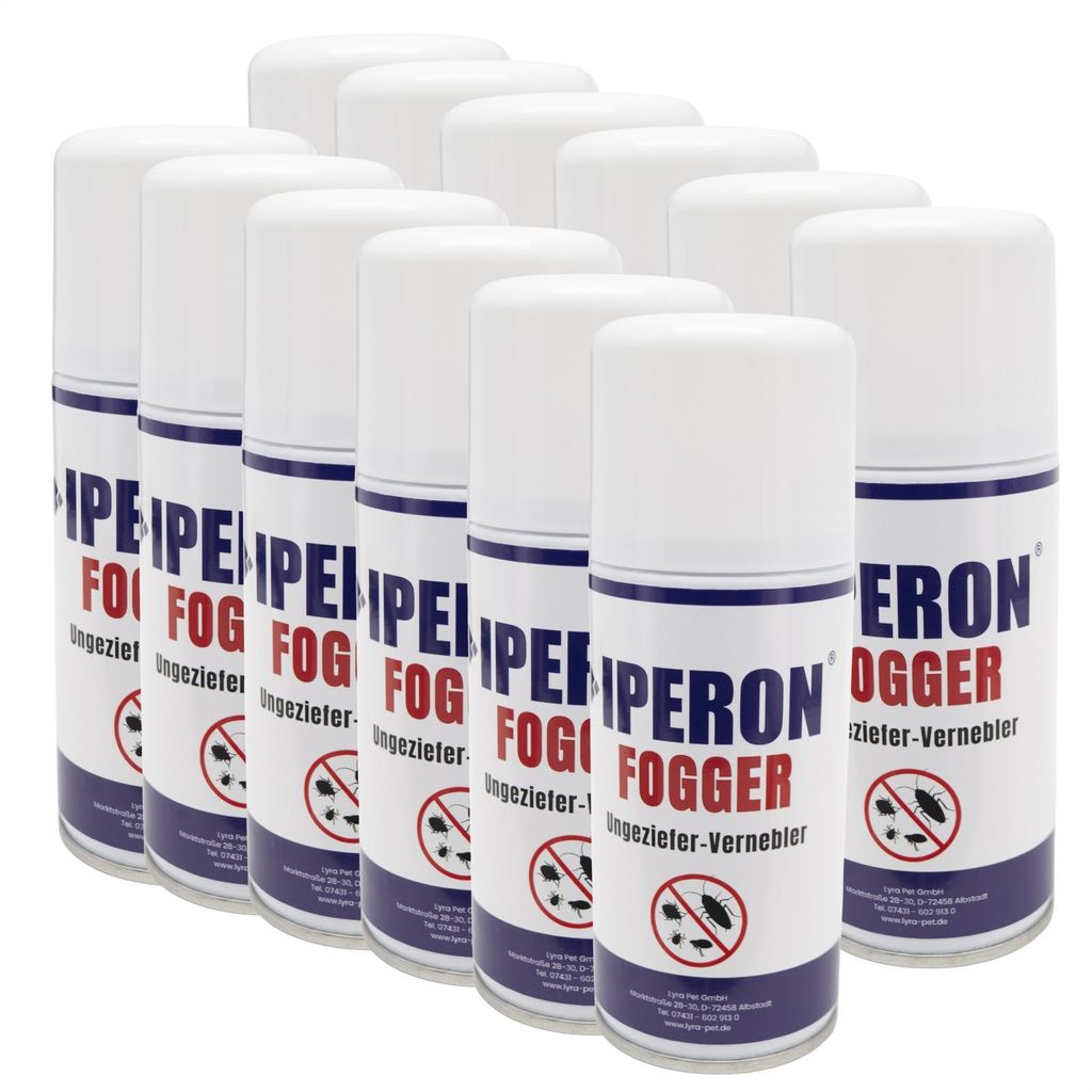 12 x 150 ml IPERON® Fogger Ungeziefer-Vernebler Produktbild 