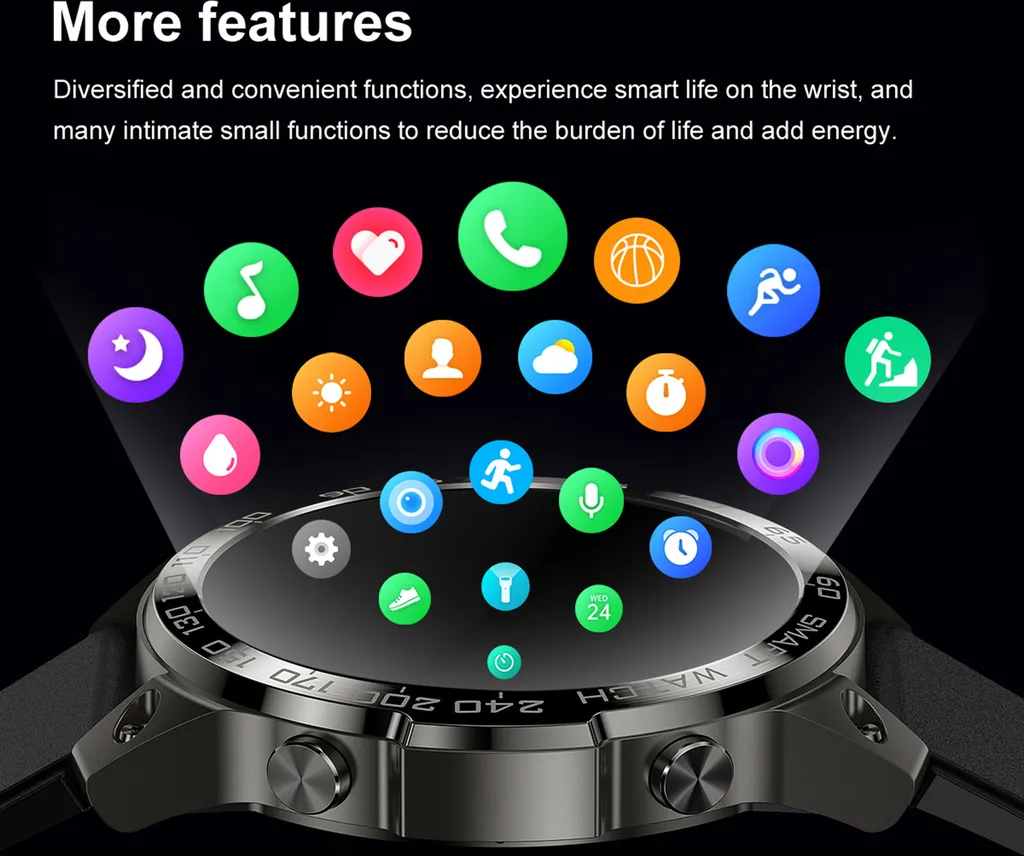 Montre connectée DM50 écran AMOLED et appels Bluetooth mains libres - 7