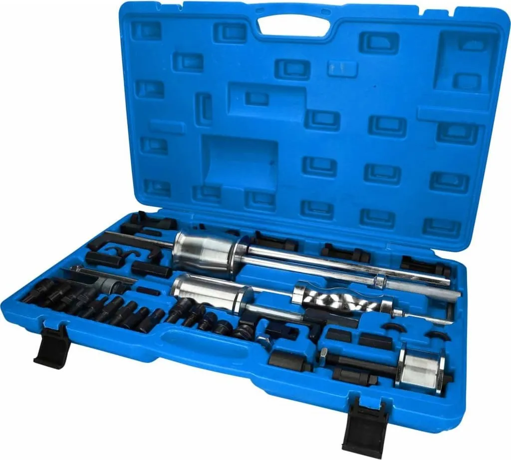 Extracteur d'injecteur Master 41 pcs avec masse à inertie haute robustesse