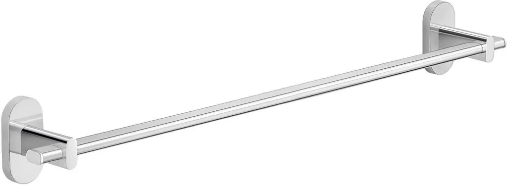 Asta portasalviette da 60 cm in metallo cromato | Cipro