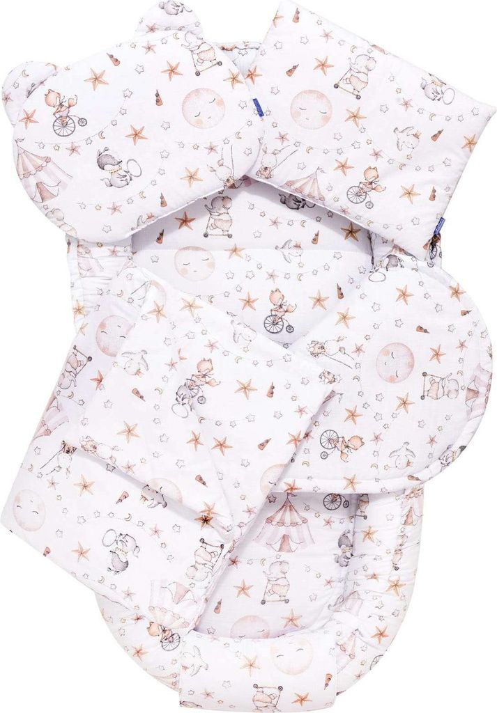Candy Circus 5-teiliges Set XXL Babynest Produktbild 