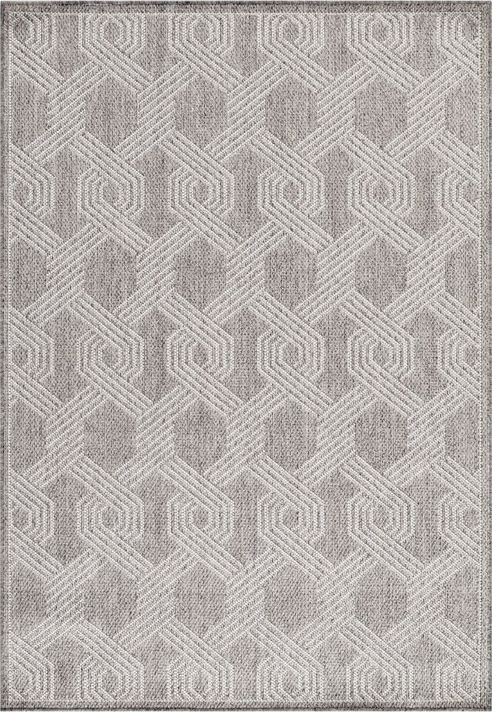 Outdoor Teppich ARUBA Grau 120 cm x 170 cm