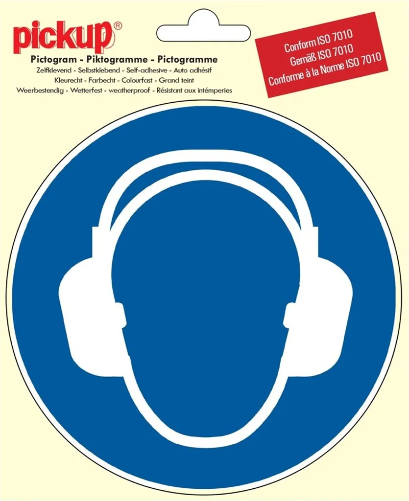 Signalétique Obligation Port du Casque 15cm : Prévenir les Risques