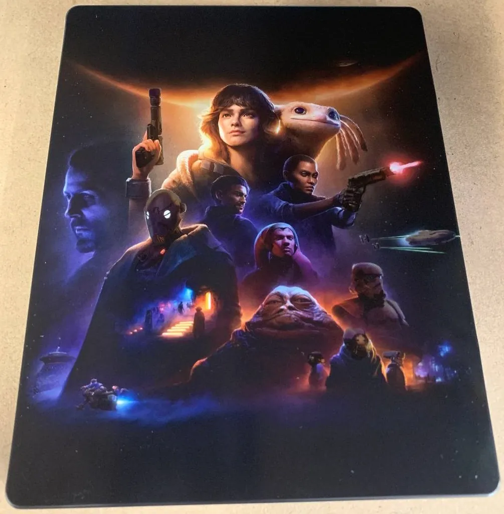 Star Wars Outlaws Steelbook - Solo Custodia in Metallo PS5 / Xbox