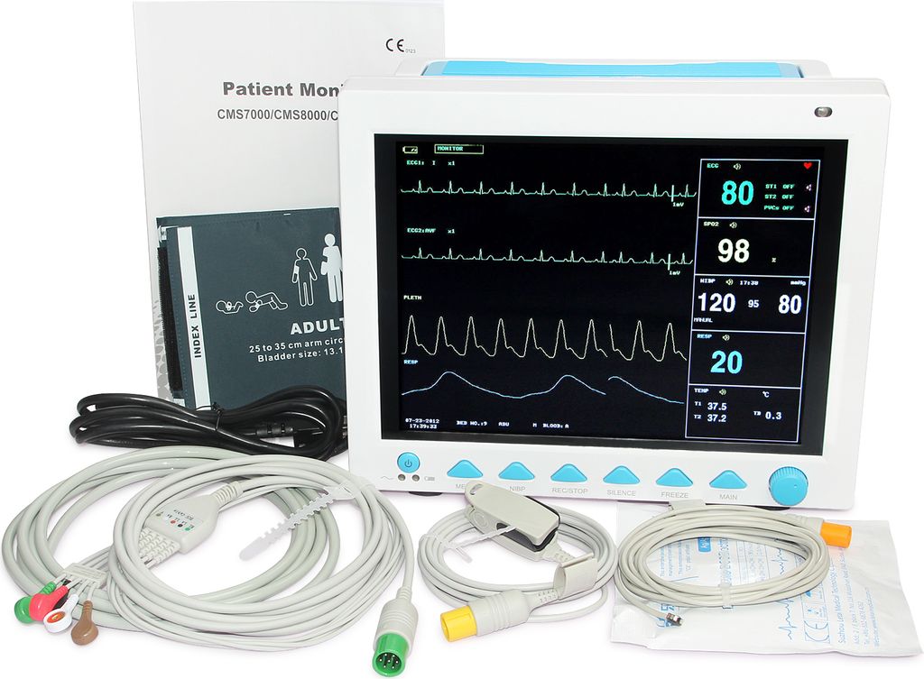 CMS8000 con stampante Monitor dei segni vitali Monitor ICU Immagine del prodotto 
