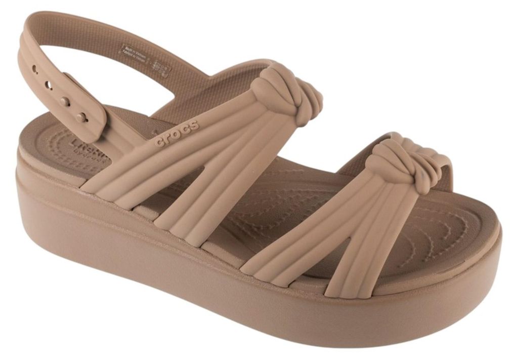 Crocs Damen Sandalen Beige für den Sommer